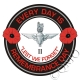 The 2nd Btn Parachute Regiment Remembrance Day Sticker